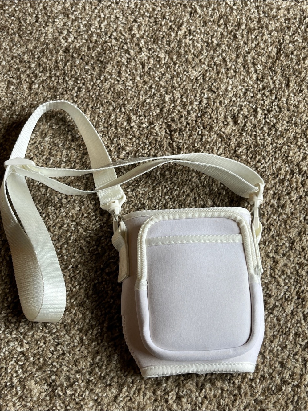 Hydrojug off white Crossbody Pouch Bag